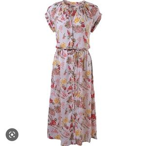 Mountain Khaki Midi Dress